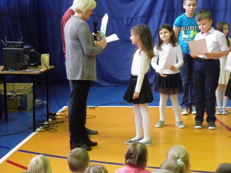 Pasowanie na ucznia klasy I.